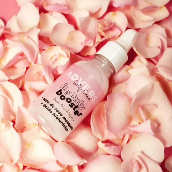 serum vegano de rosa mosqueta + acido hialuronico beautybooster