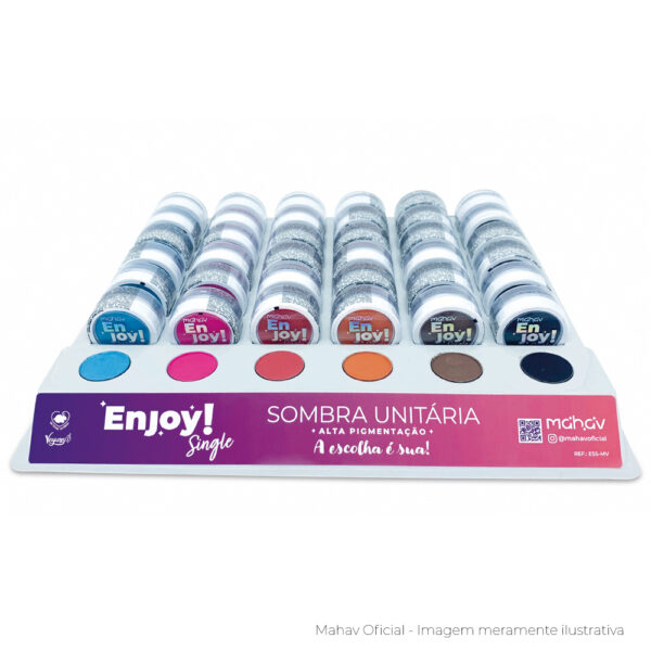 Sombra Unitária Colorida Mahav Enjoy